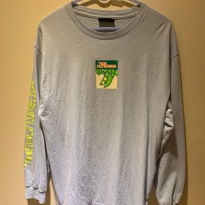 The Hundreds Blue Long Sleeve Shirt